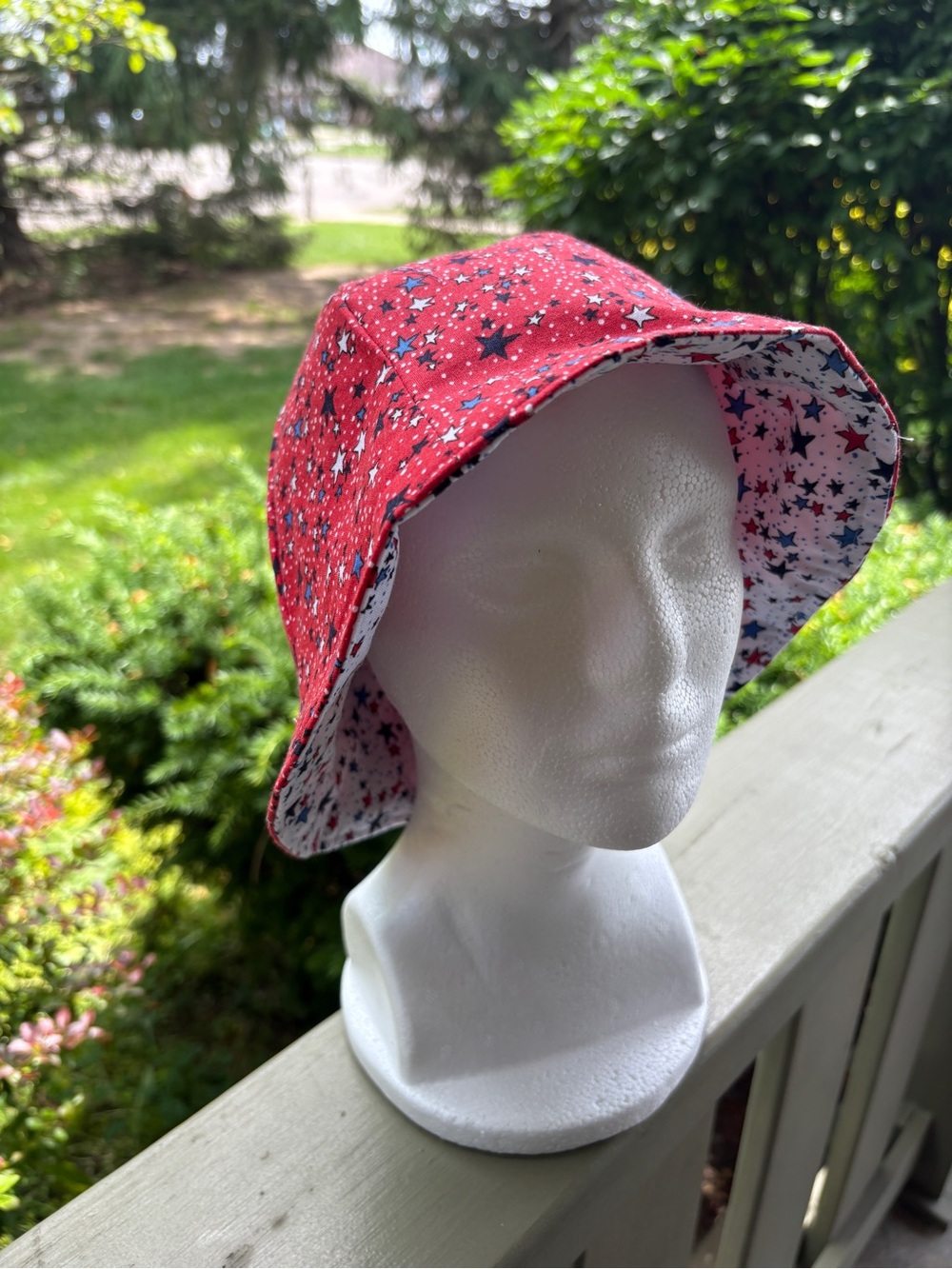 New Tulip Bucket Hat, Unisex, Reversible, Handmade